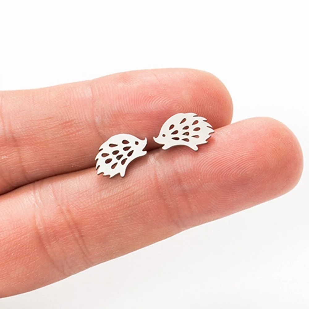 🦔Hedgehog Stainless Steel Stud Earrings